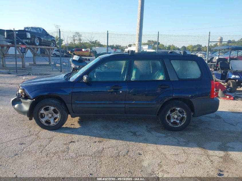 2005 Subaru Forester 2.5X VIN: JF1SG63665H702510 Lot: 43219703