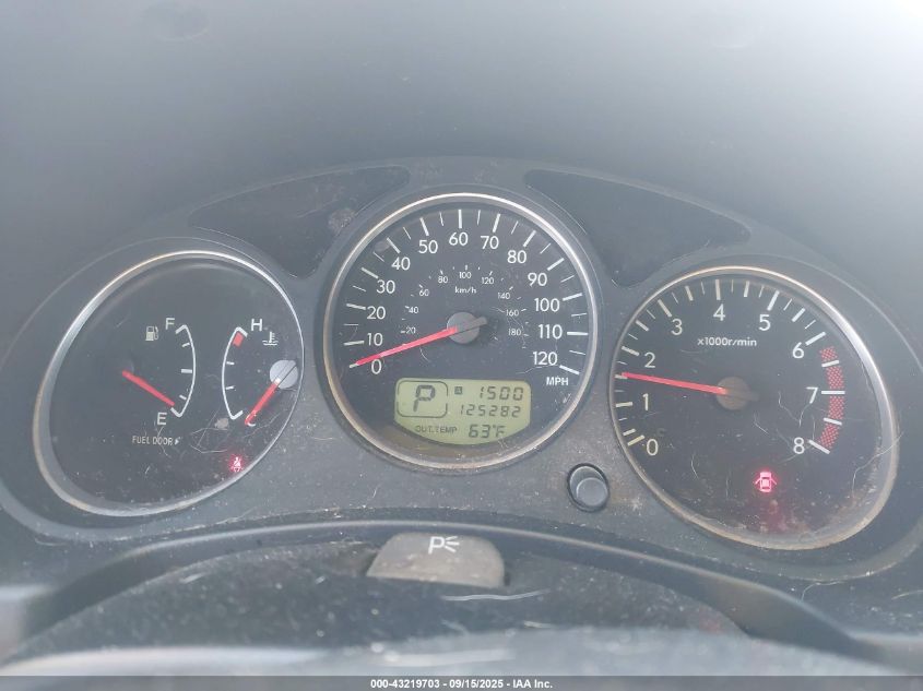 2005 Subaru Forester 2.5X VIN: JF1SG63665H702510 Lot: 43219703