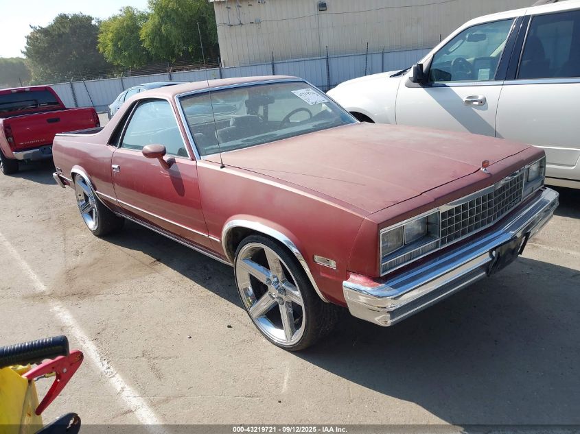 1982 Chevrolet El Camino