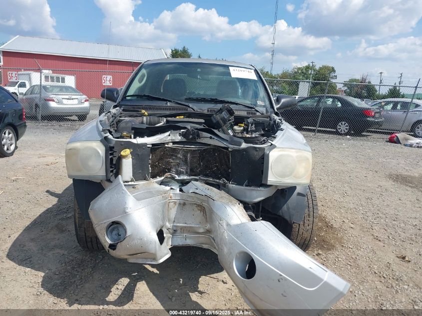 2005 Dodge Dakota Slt VIN: 1D7HW48N05S231376 Lot: 43219740