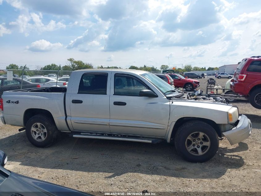 2005 Dodge Dakota Slt VIN: 1D7HW48N05S231376 Lot: 43219740