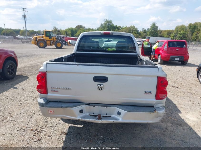 2005 Dodge Dakota Slt VIN: 1D7HW48N05S231376 Lot: 43219740