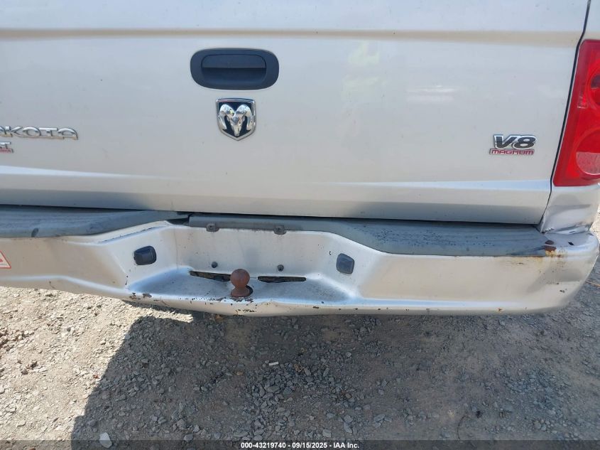 2005 Dodge Dakota Slt VIN: 1D7HW48N05S231376 Lot: 43219740