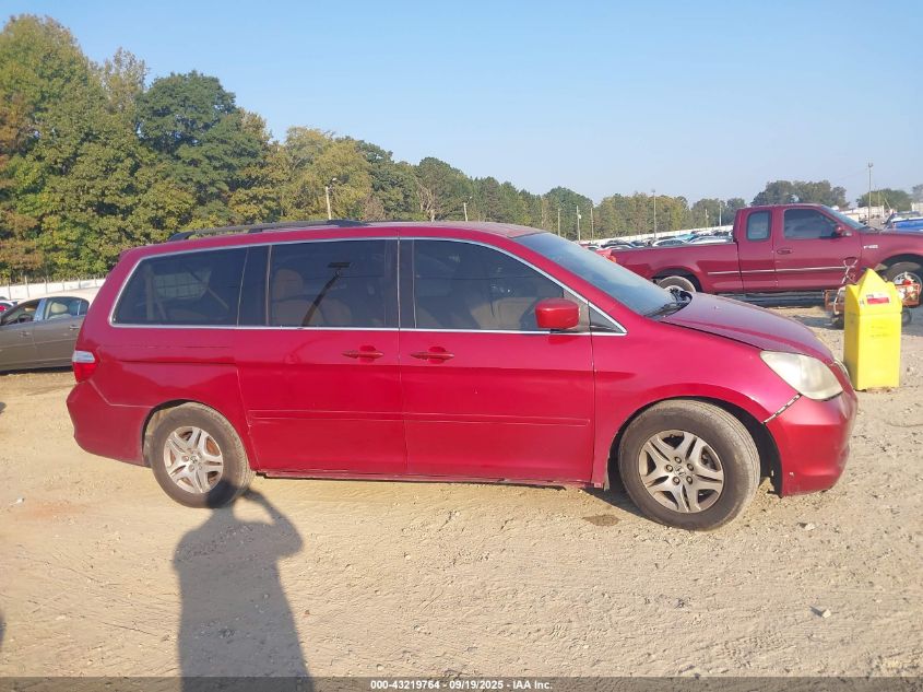 2005 Honda Odyssey Ex VIN: 5FNRL38495B008629 Lot: 43219764