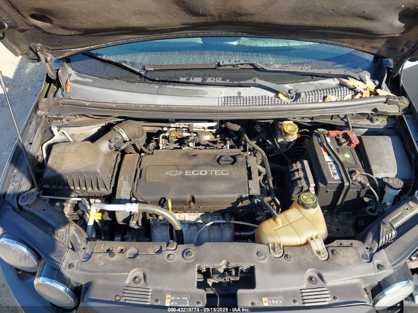 2013 Chevrolet Sonic Lt Auto VIN: 1G1JC5SH7D4172092 Lot: 43219774