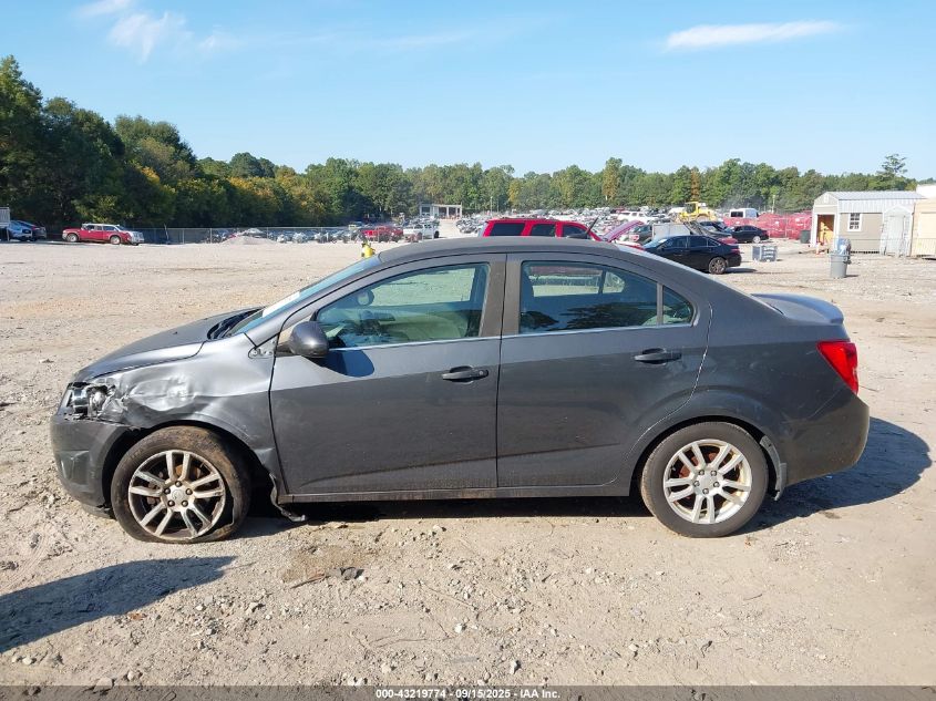2013 Chevrolet Sonic Lt Auto VIN: 1G1JC5SH7D4172092 Lot: 43219774