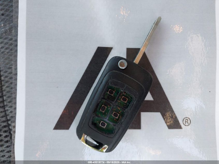 2013 Chevrolet Sonic Lt Auto VIN: 1G1JC5SH7D4172092 Lot: 43219774