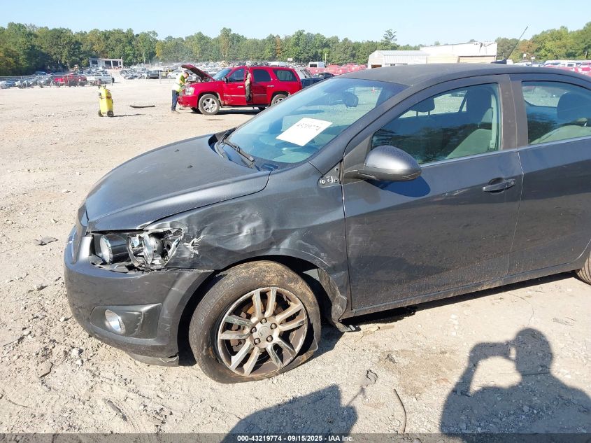 2013 Chevrolet Sonic Lt Auto VIN: 1G1JC5SH7D4172092 Lot: 43219774