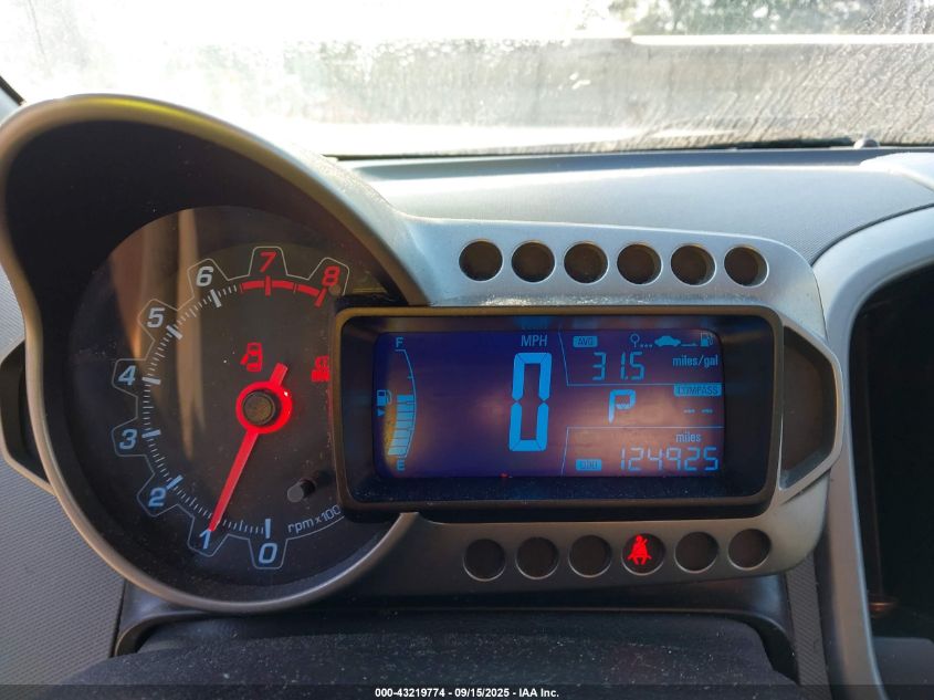 2013 Chevrolet Sonic Lt Auto VIN: 1G1JC5SH7D4172092 Lot: 43219774