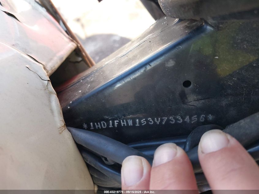 2003 Harley-Davidson Flhpi VIN: 1HD1FHW153Y733456 Lot: 43219775