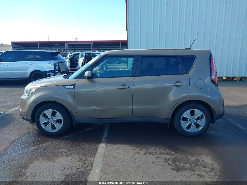 2015 Kia Soul VIN: KNDJN2A2XF7206105 Lot: 43219790