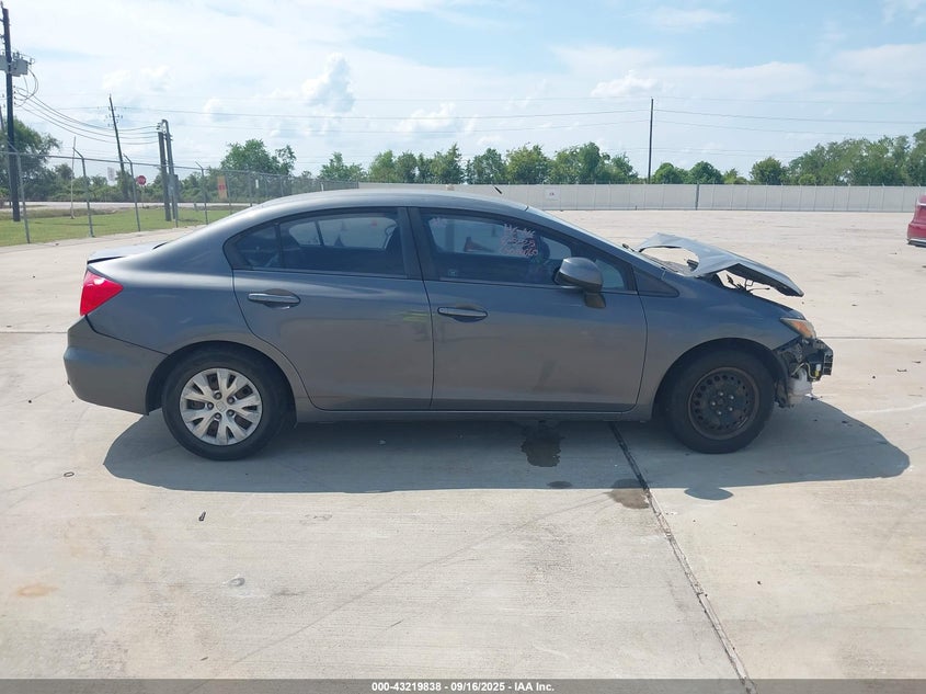 2HGFB2F50CH334145 2012 HONDA CIVIC photo no. 12