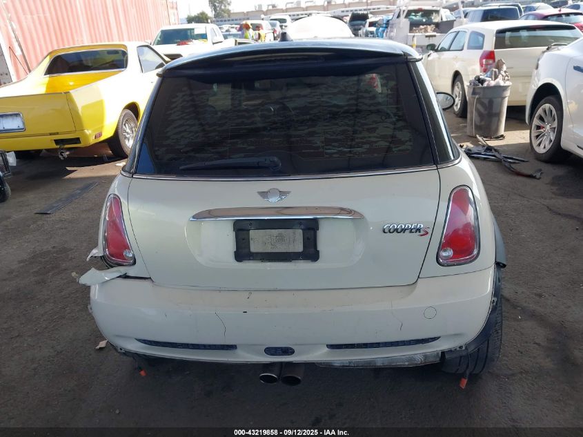 2006 Mini Cooper S VIN: WMWRE33586TJ37502 Lot: 43219858