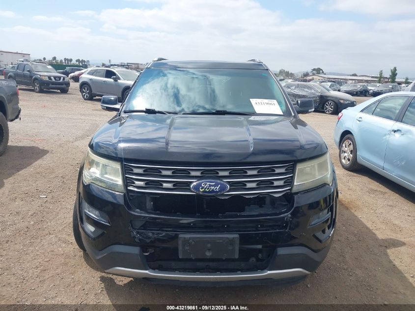 2017 Ford Explorer Xlt VIN: 1FM5K7D89HGA43369 Lot: 43219861