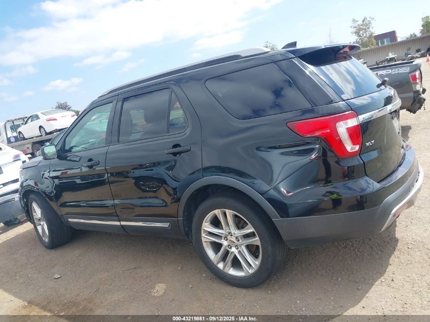 2017 Ford Explorer Xlt VIN: 1FM5K7D89HGA43369 Lot: 43219861