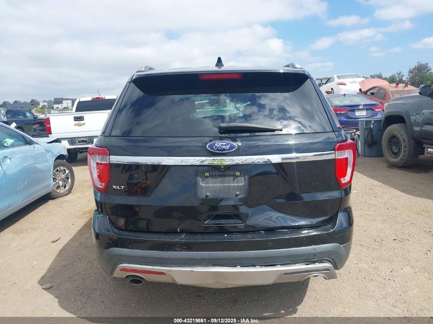 2017 Ford Explorer Xlt VIN: 1FM5K7D89HGA43369 Lot: 43219861