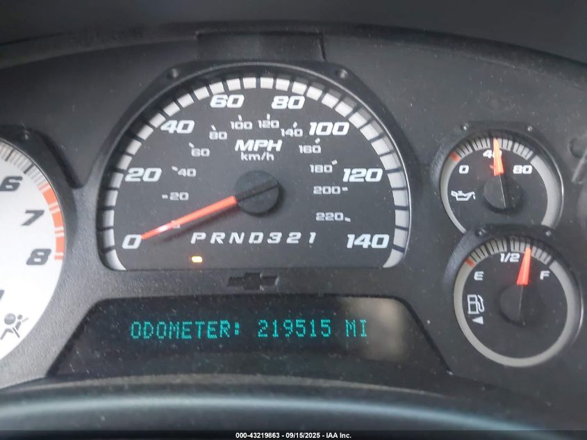 2007 Chevrolet Trailblazer Ss VIN: 1GNET13H272103026 Lot: 43219863