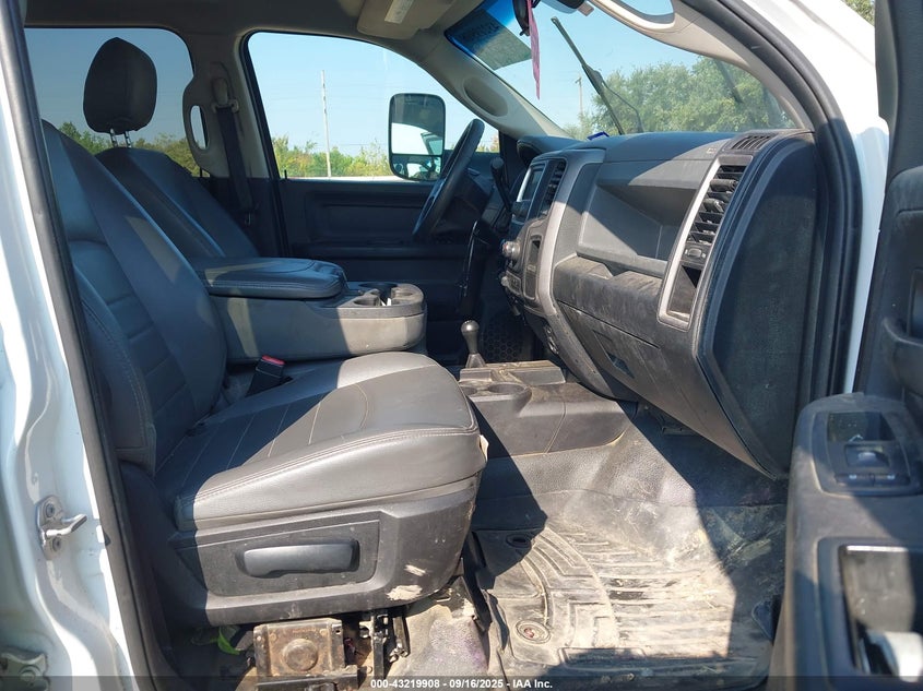 2018 Ram 2500 6.7 Tradesman 4x4 8' Box White Lot 111043219908 Vin 3C6UR5HL8JG283691