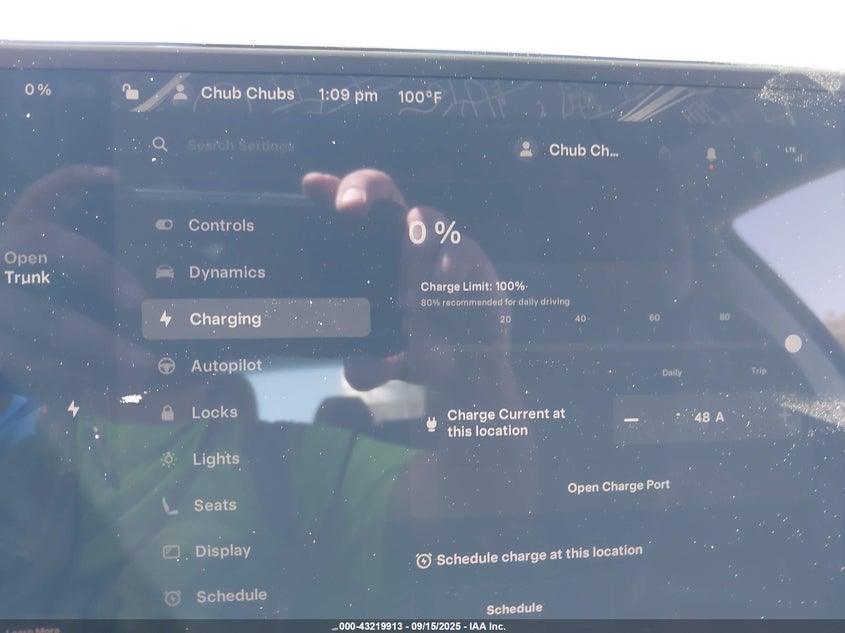 2025 Tesla Model 3 Long Range Rear-Wheel Drive VIN: 5YJ3E1EA0SF930877 Lot: 43219913