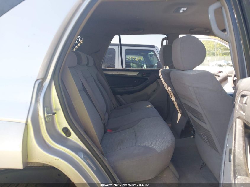 2005 Toyota 4Runner Sr5 V6 VIN: JTEBU14R558034094 Lot: 43219948