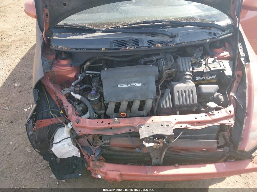 2007 Honda Fit Sport VIN: JHMGD38687S059713 Lot: 43219961