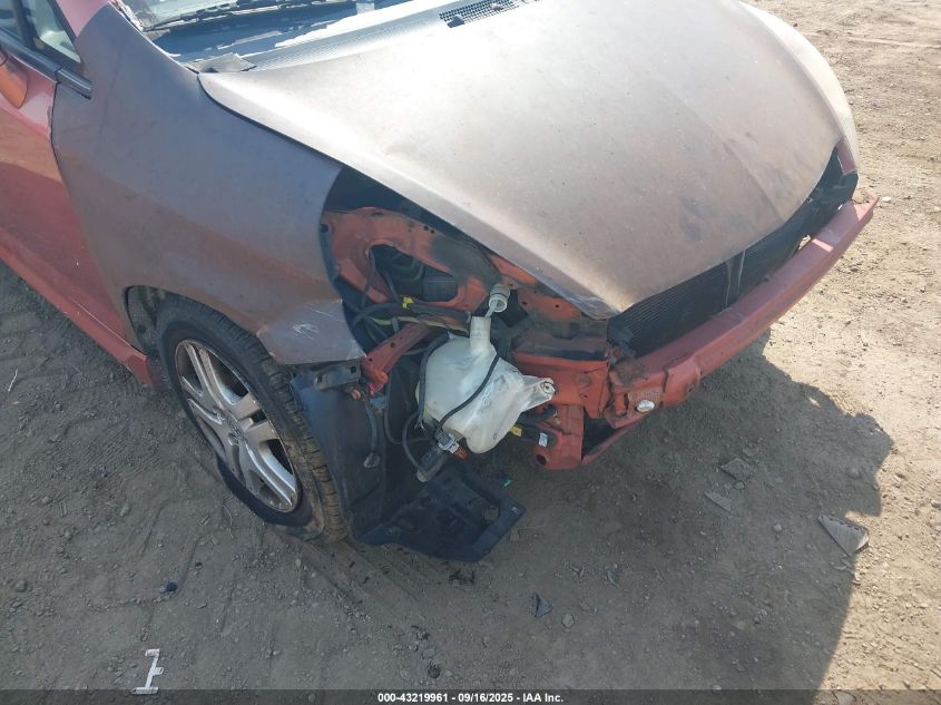 2007 Honda Fit Sport VIN: JHMGD38687S059713 Lot: 43219961