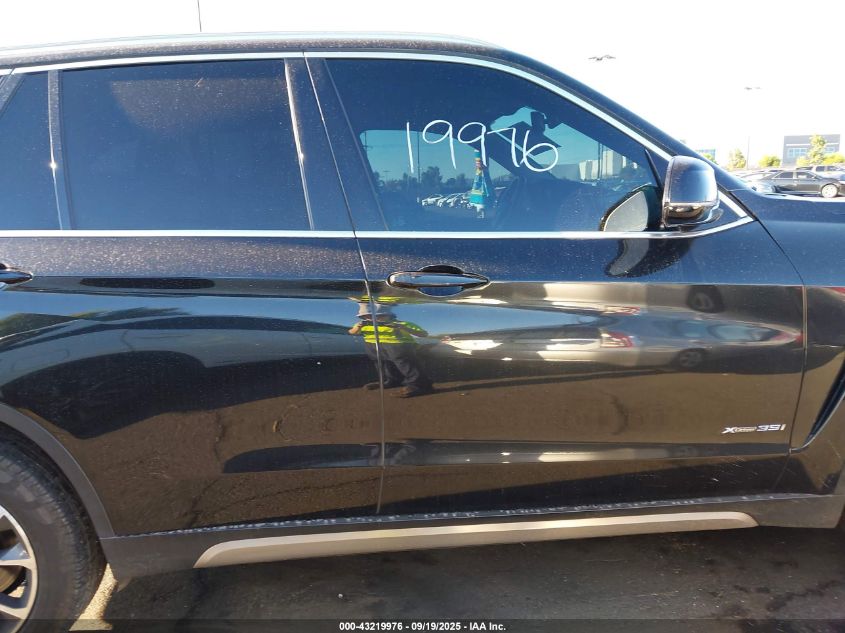 2015 BMW X5 xDrive35I VIN: 5UXKR0C51F0K62980 Lot: 43219976