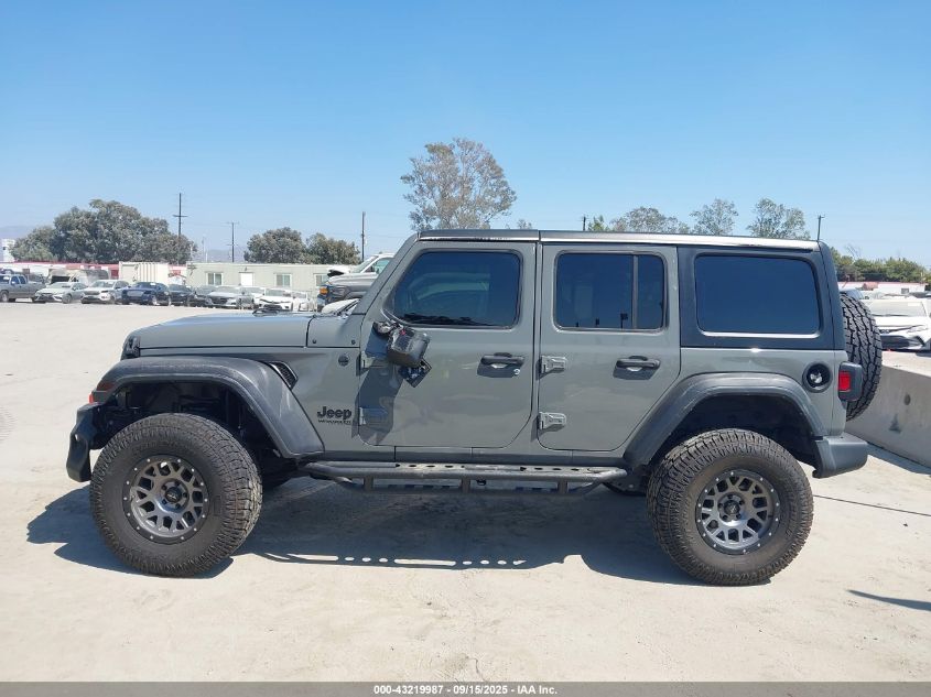 2022 Jeep Wrangler Unlimited Sport S 4X4 VIN: 1C4HJXDG7NW144553 Lot: 43219987