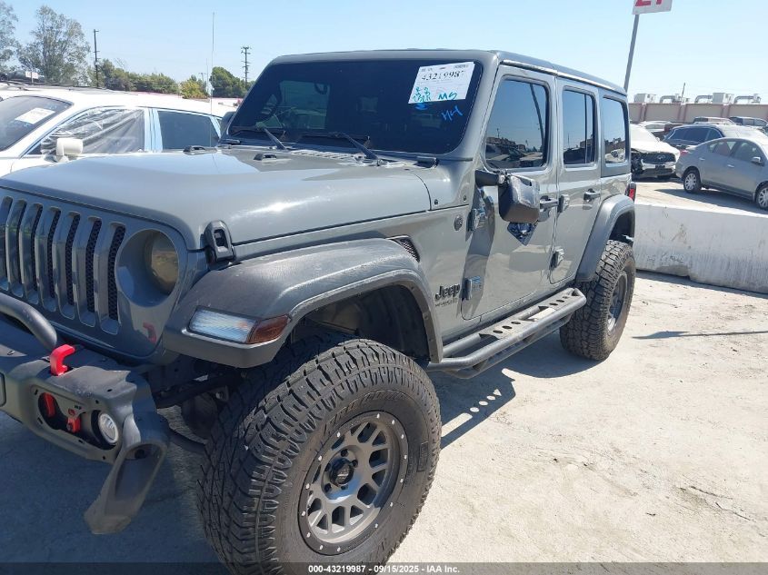 2022 Jeep Wrangler Unlimited Sport S 4X4 VIN: 1C4HJXDG7NW144553 Lot: 43219987