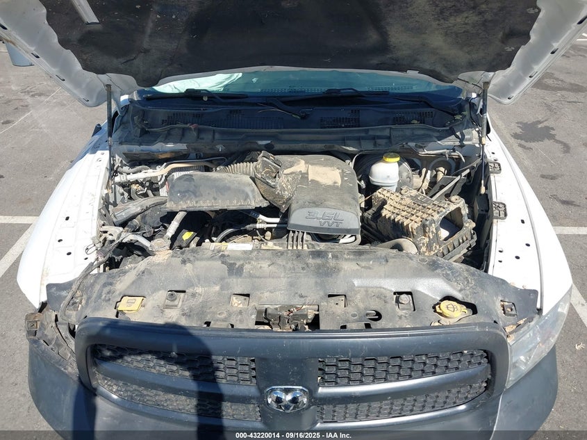 2021 Ram 1500 Classic Tradesman 4X2 6'4 Box VIN: 1C6RR6FG6MS541057 Lot: 43220014