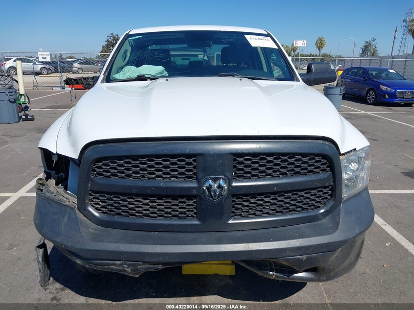 2021 Ram 1500 Classic Tradesman 4X2 6'4 Box VIN: 1C6RR6FG6MS541057 Lot: 43220014