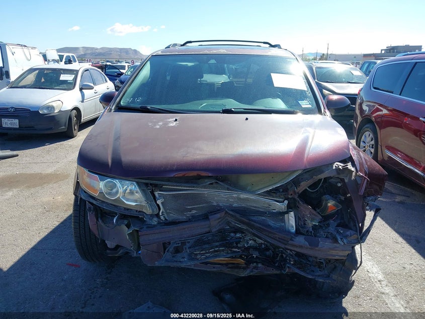 2015 Honda Odyssey Ex-L VIN: 5FNRL5H66FB005816 Lot: 43220028