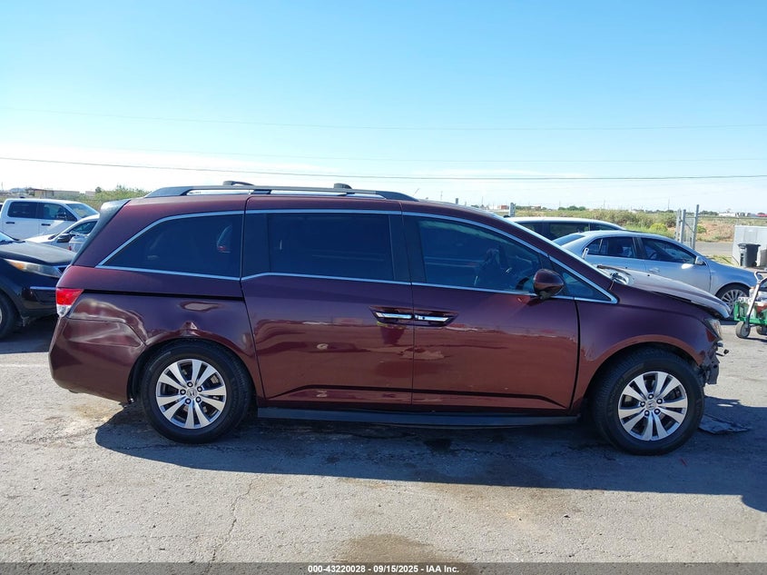 2015 Honda Odyssey Ex-L VIN: 5FNRL5H66FB005816 Lot: 43220028