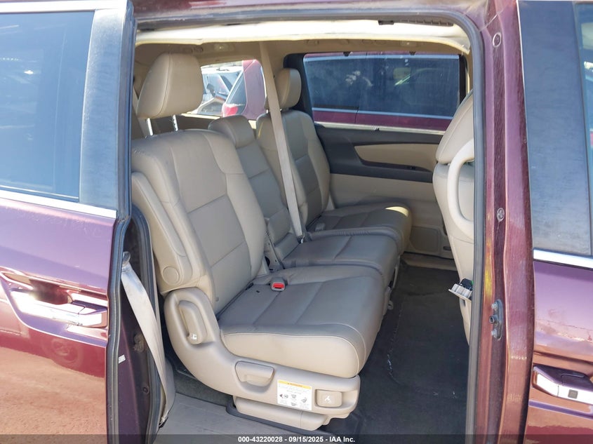 2015 Honda Odyssey Ex-L VIN: 5FNRL5H66FB005816 Lot: 43220028