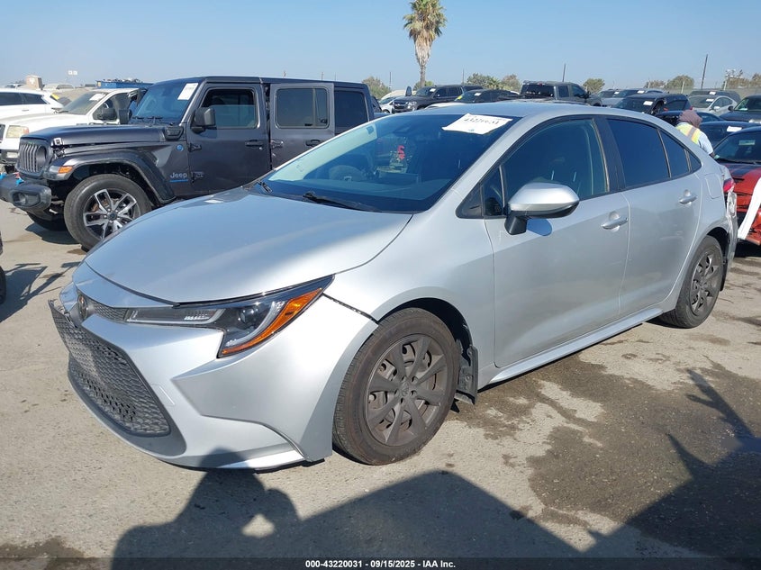 2022 TOYOTA COROLLA LE - JTDEPMAE0NJ190807