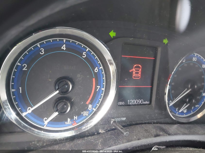 2017 Toyota Corolla Le VIN: 5YFBURHEXHP673249 Lot: 43220045