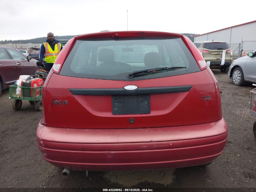 2003 Ford Focus Zx3 VIN: 3FAFP31323R111871 Lot: 43220052