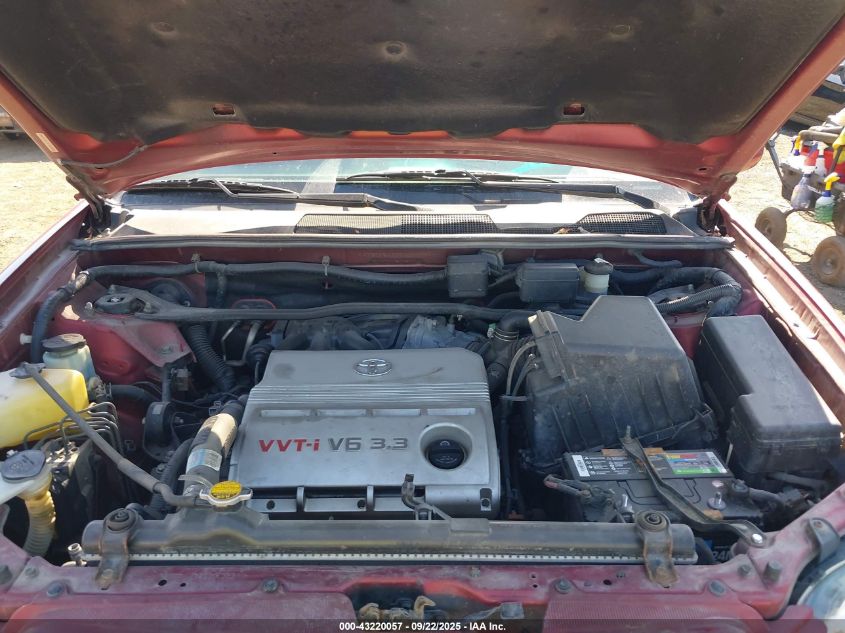 2005 Toyota Highlander Limited V6 VIN: JTEEP21A350068574 Lot: 43220057