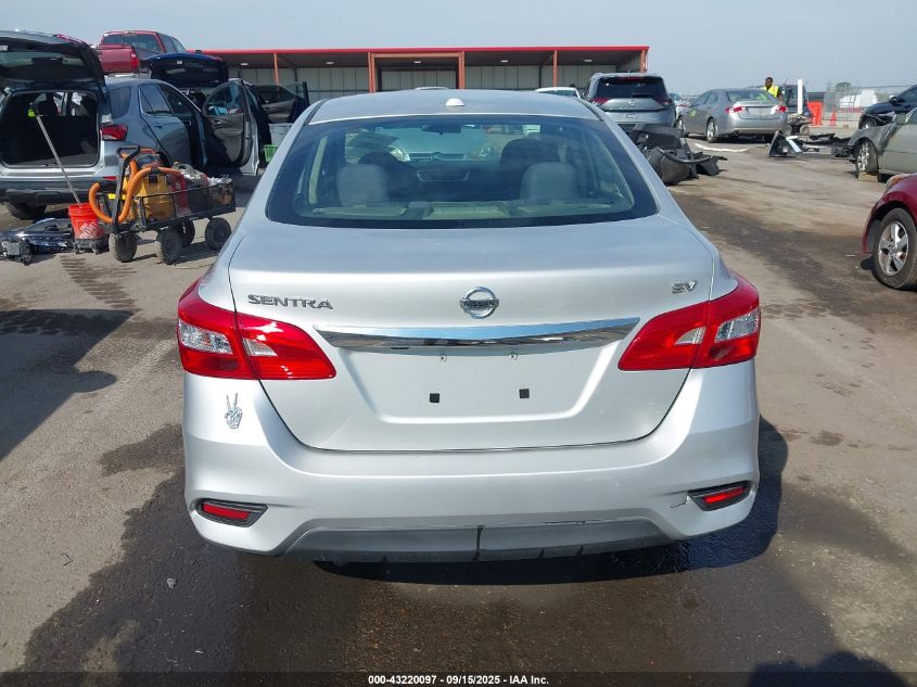 2018 Nissan Sentra Sv VIN: 3N1AB7AP3JL646739 Lot: 43220097