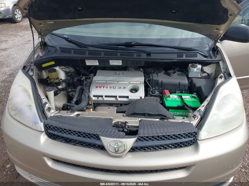 2004 Toyota Sienna Le VIN: 5TDZA23C34S158728 Lot: 43220111