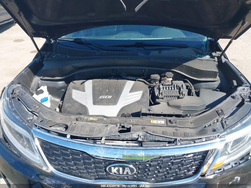 2015 Kia Sorento Ex V6 VIN: 5XYKU4A77FG619763 Lot: 43220116