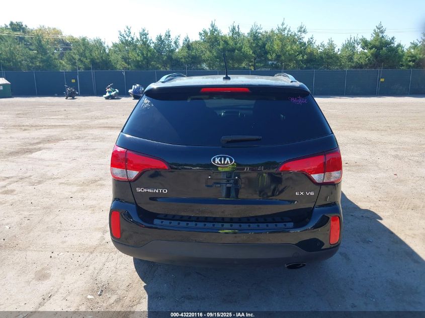 2015 Kia Sorento Ex V6 VIN: 5XYKU4A77FG619763 Lot: 43220116