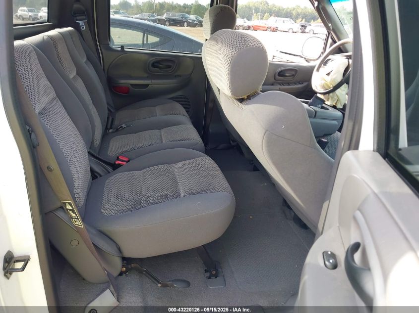 2002 Ford F-150 Lariat/Xlt VIN: 1FTRW076X2KC65094 Lot: 43220126