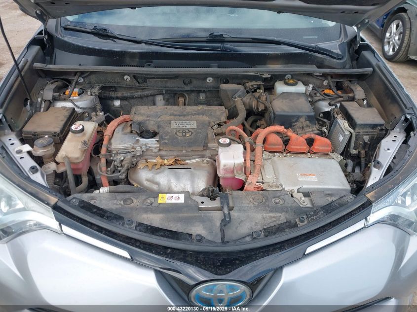 2017 Toyota Rav4 Hybrid Xle VIN: JTMRJREV6HD066327 Lot: 43220130