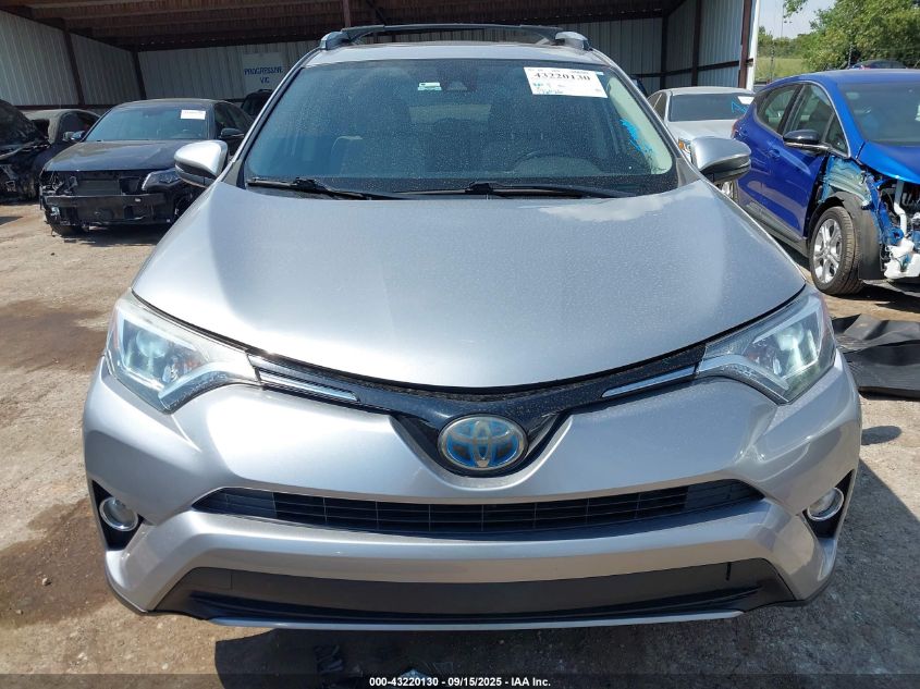 2017 Toyota Rav4 Hybrid Xle VIN: JTMRJREV6HD066327 Lot: 43220130