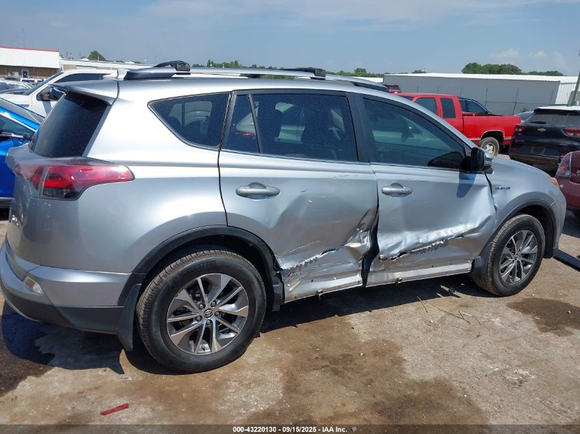 2017 Toyota Rav4 Hybrid Xle VIN: JTMRJREV6HD066327 Lot: 43220130