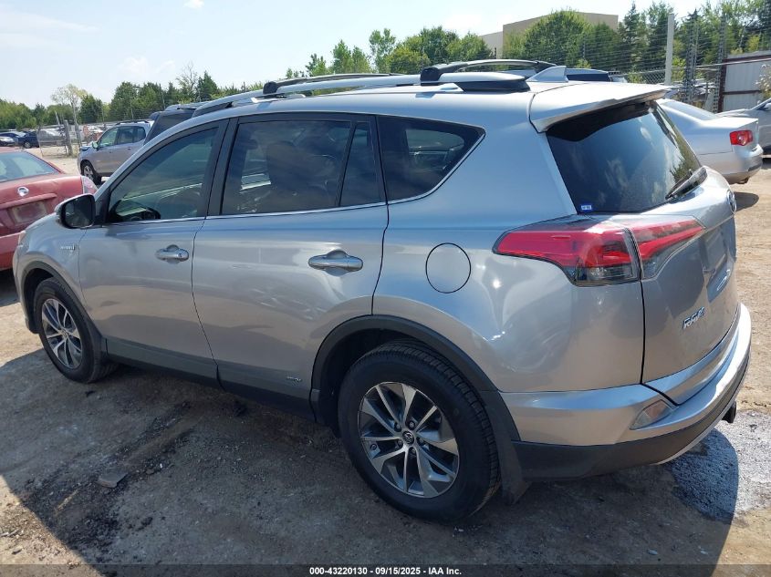 2017 Toyota Rav4 Hybrid Xle VIN: JTMRJREV6HD066327 Lot: 43220130