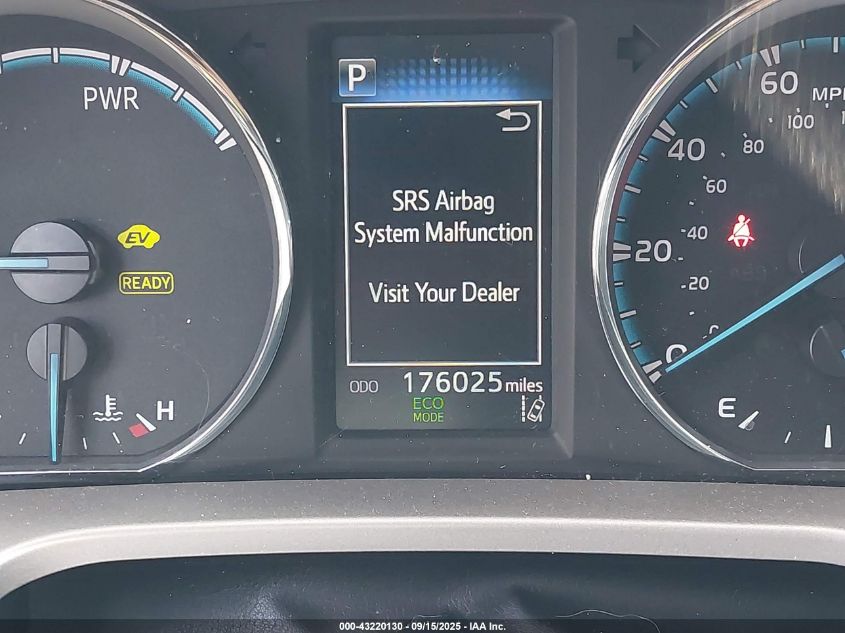 2017 Toyota Rav4 Hybrid Xle VIN: JTMRJREV6HD066327 Lot: 43220130