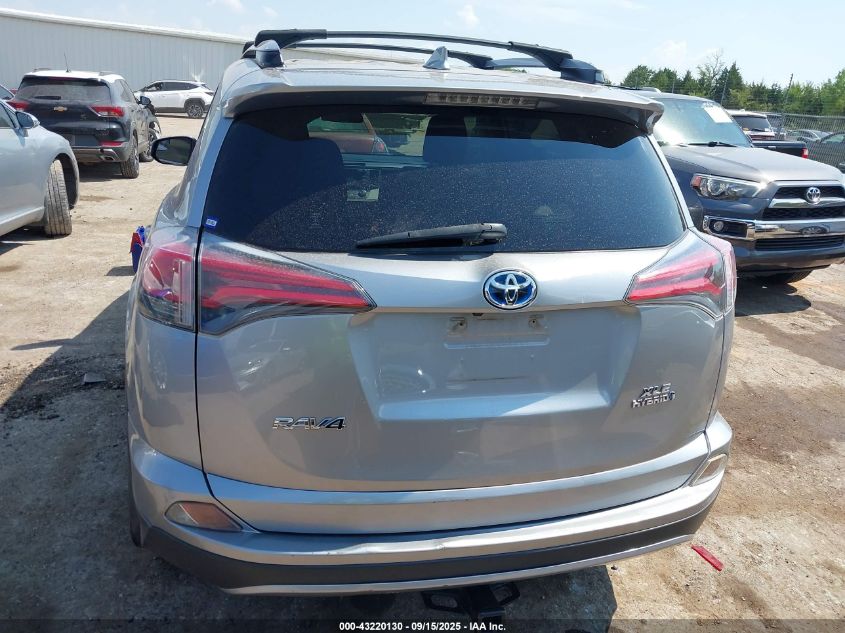 2017 Toyota Rav4 Hybrid Xle VIN: JTMRJREV6HD066327 Lot: 43220130