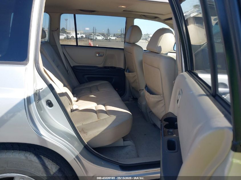 2003 Toyota Highlander Limited V6 VIN: JTEGF21A530107075 Lot: 43220169